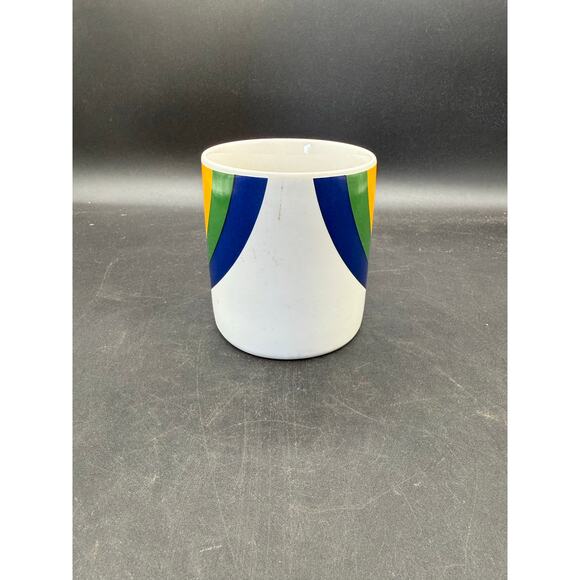 Vintage Rainbow Mug 1980s Ceramic Coffee Mug Pride Made in Korea - Picture 3 of 8